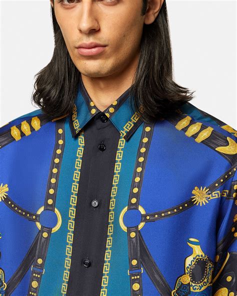 versace replica silk shirts|versace silk shirts for cheap.